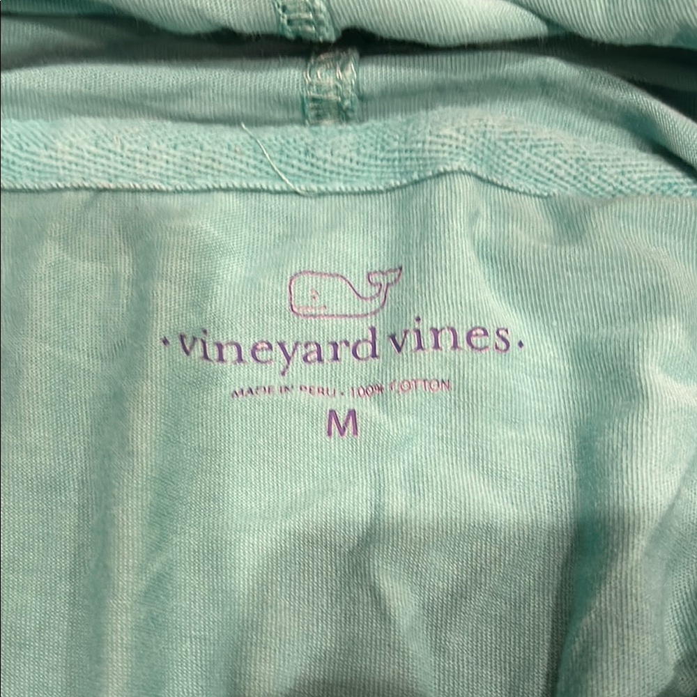 Vineyard Vines Teal Hoodie View 3